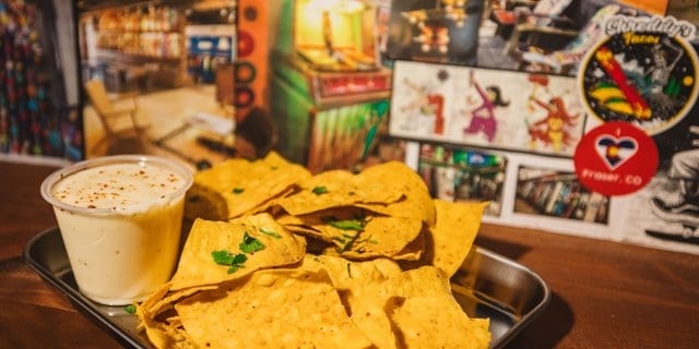 Queso Blanco & Totopos.